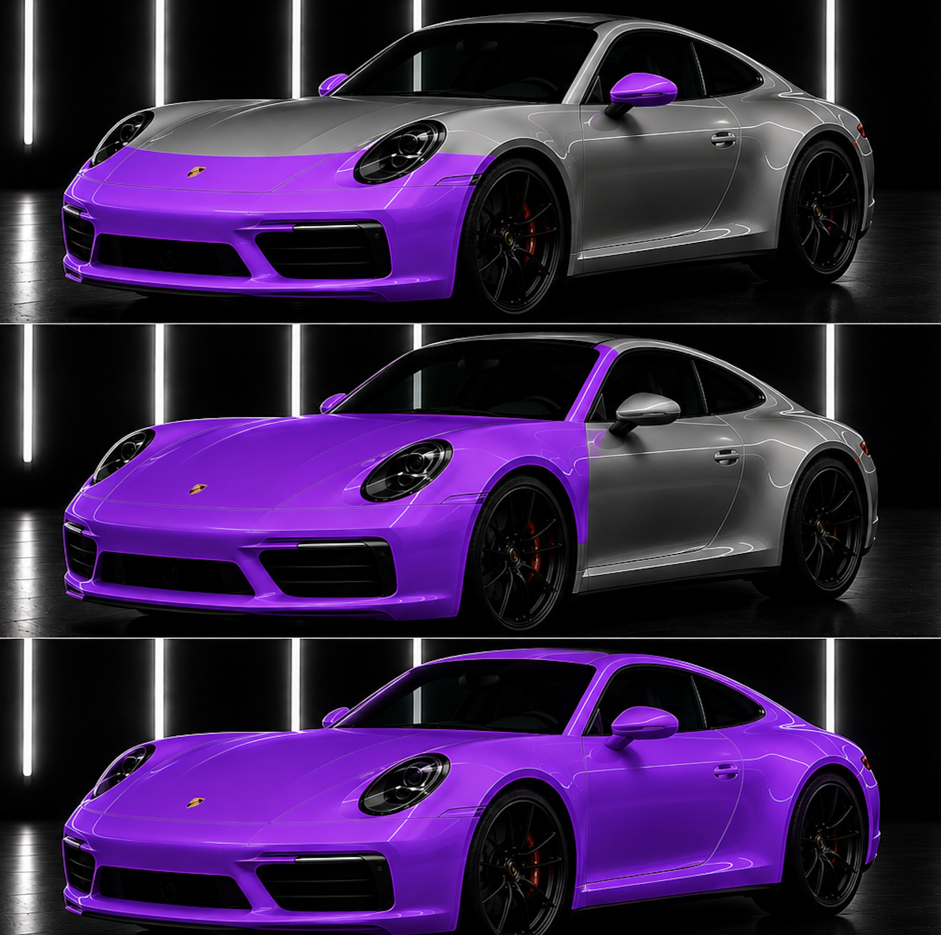 Paint protection film example